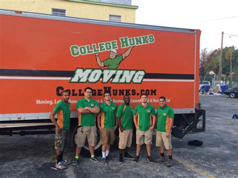 Monday - Saturday. . College hunks movers near me